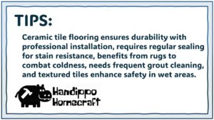 Ceramic Tile Flooring tips: pros and cons of ceramic tile flooring