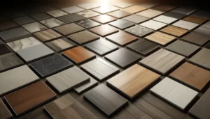 pros and cons of vinyl flooring: various types of vinyl flooring, including SPC, WPC, and LVT