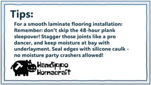 A laminate flooring installation tips for Laminate Flooring